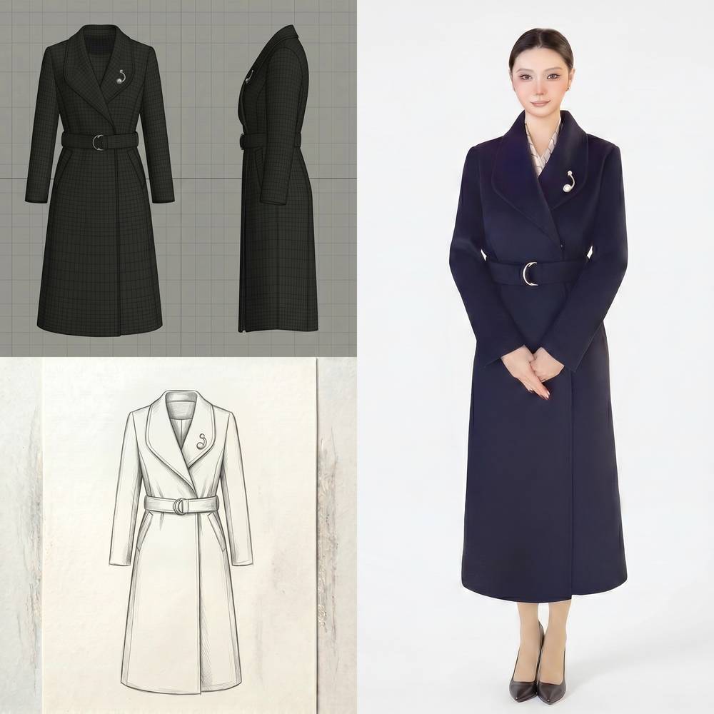 Navy Coat