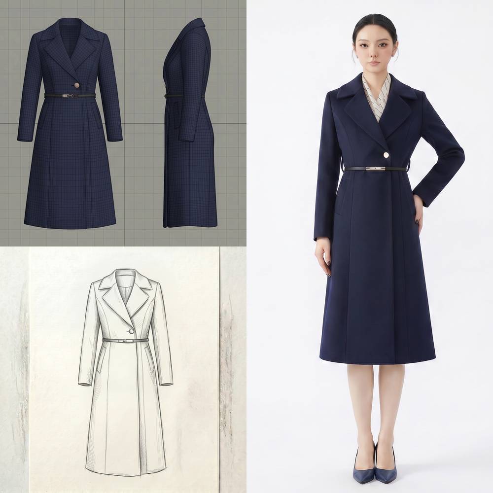 Navy Coat