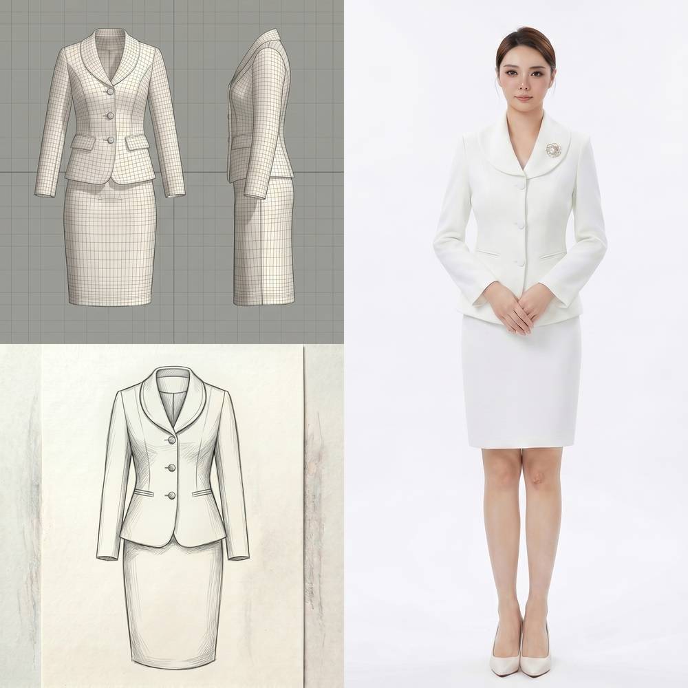 Grey Suit Set