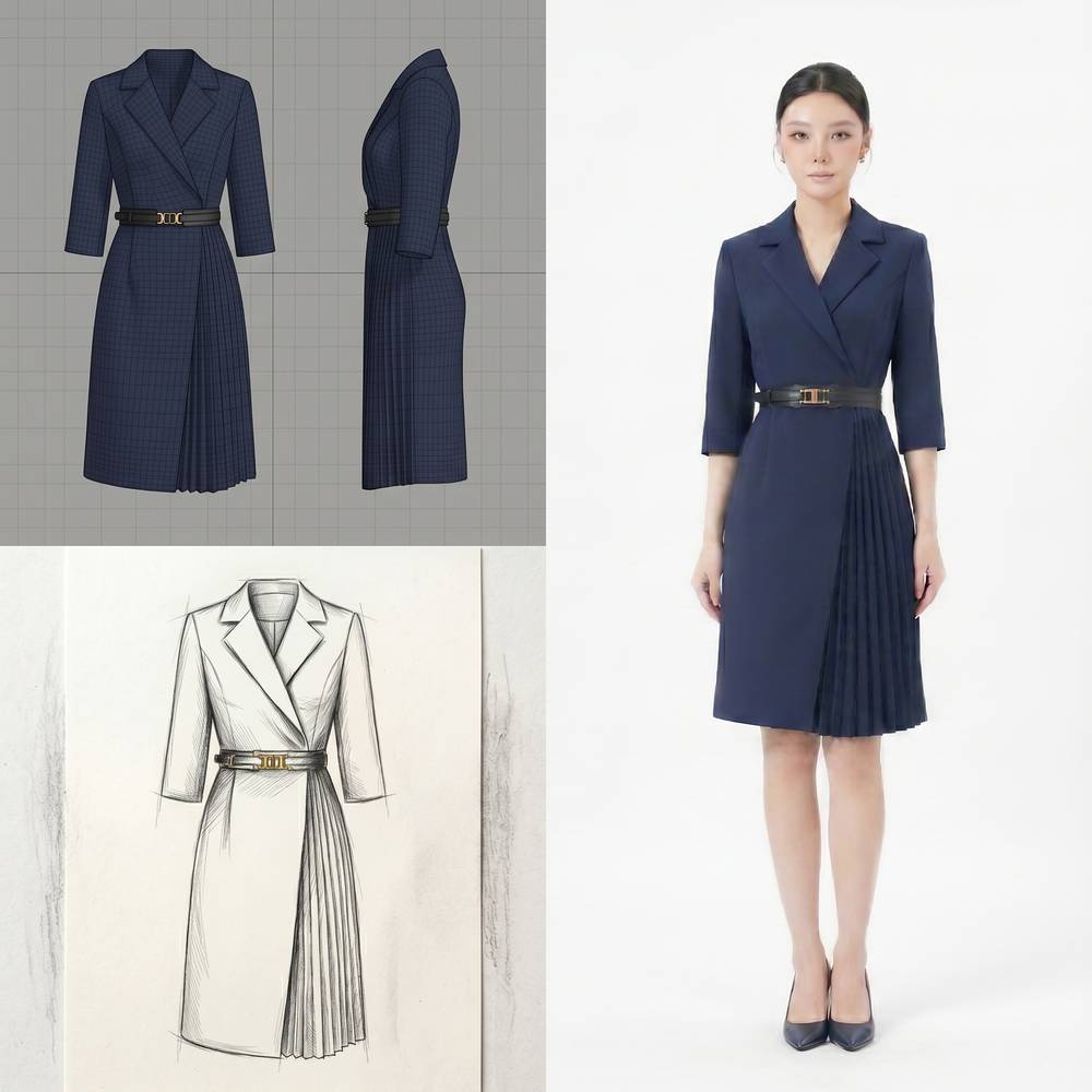 Navy Coat