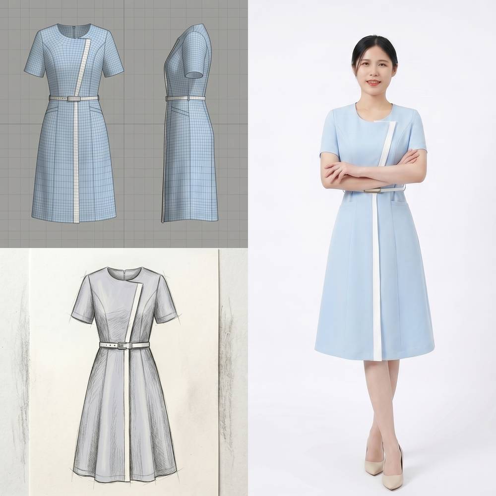 Blue Dress