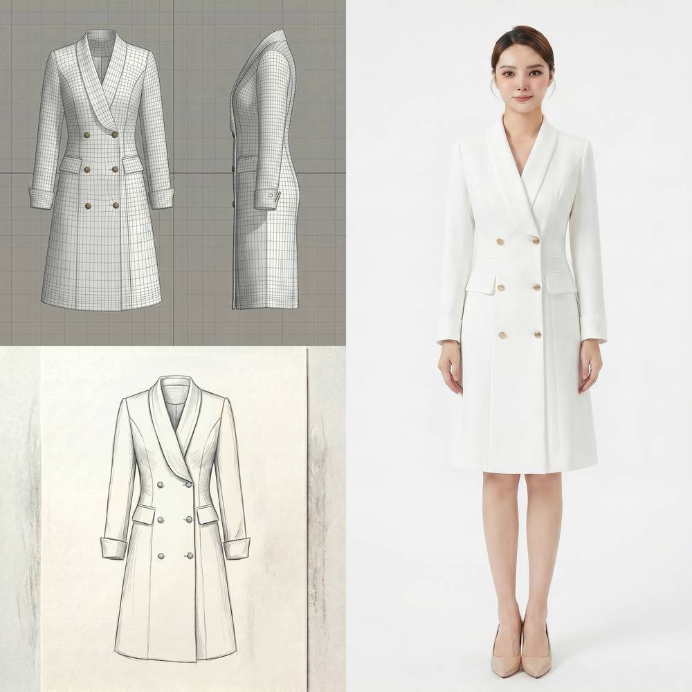 White Suit Set