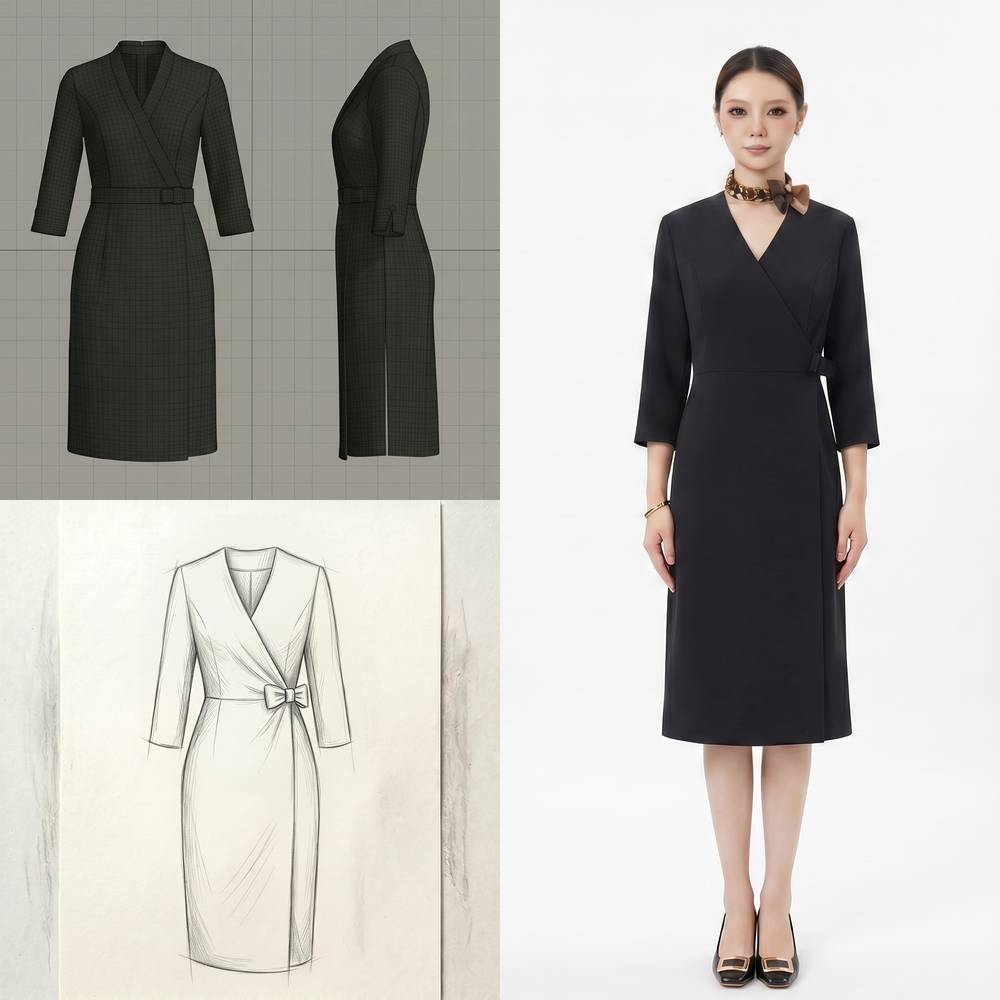 Black Suit Set