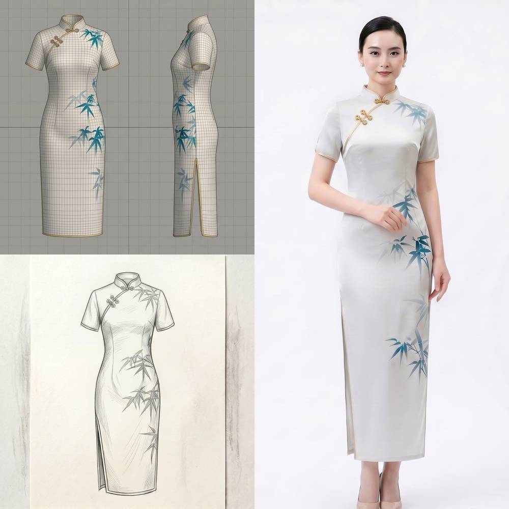 Ivory qipao