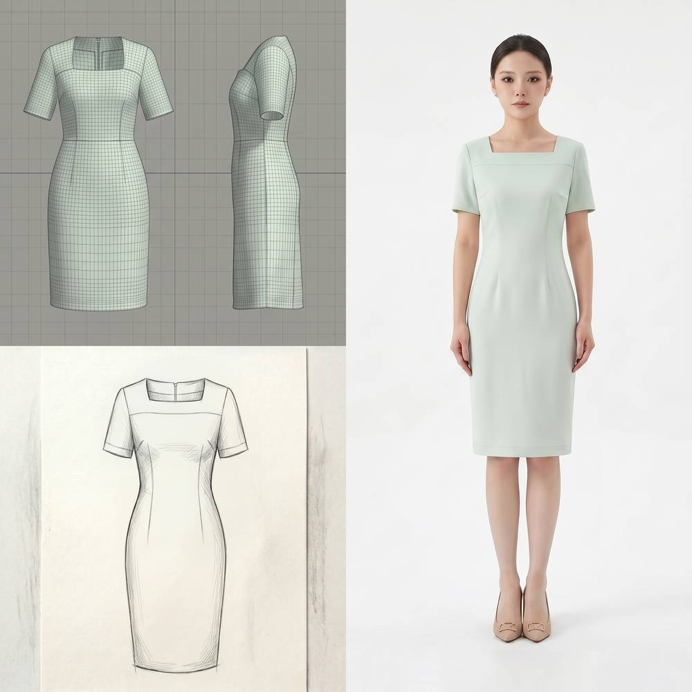 Grey Dress