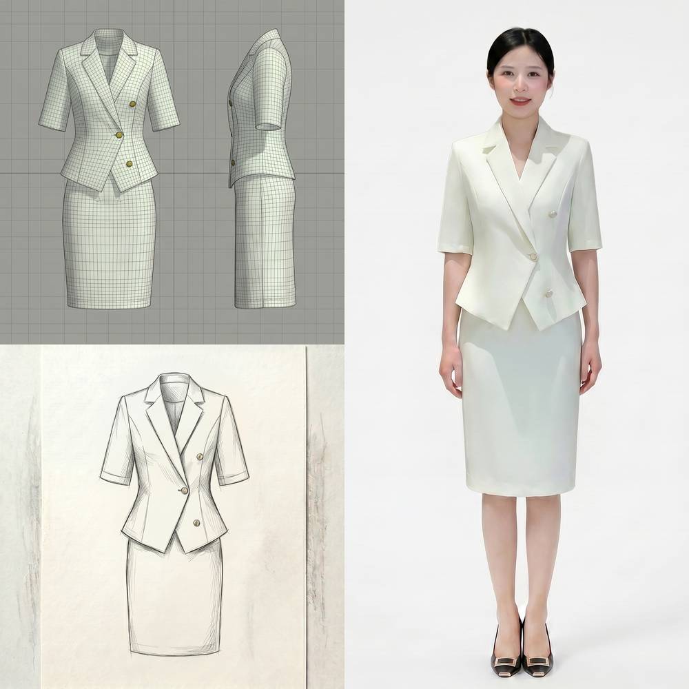 White Suit Set