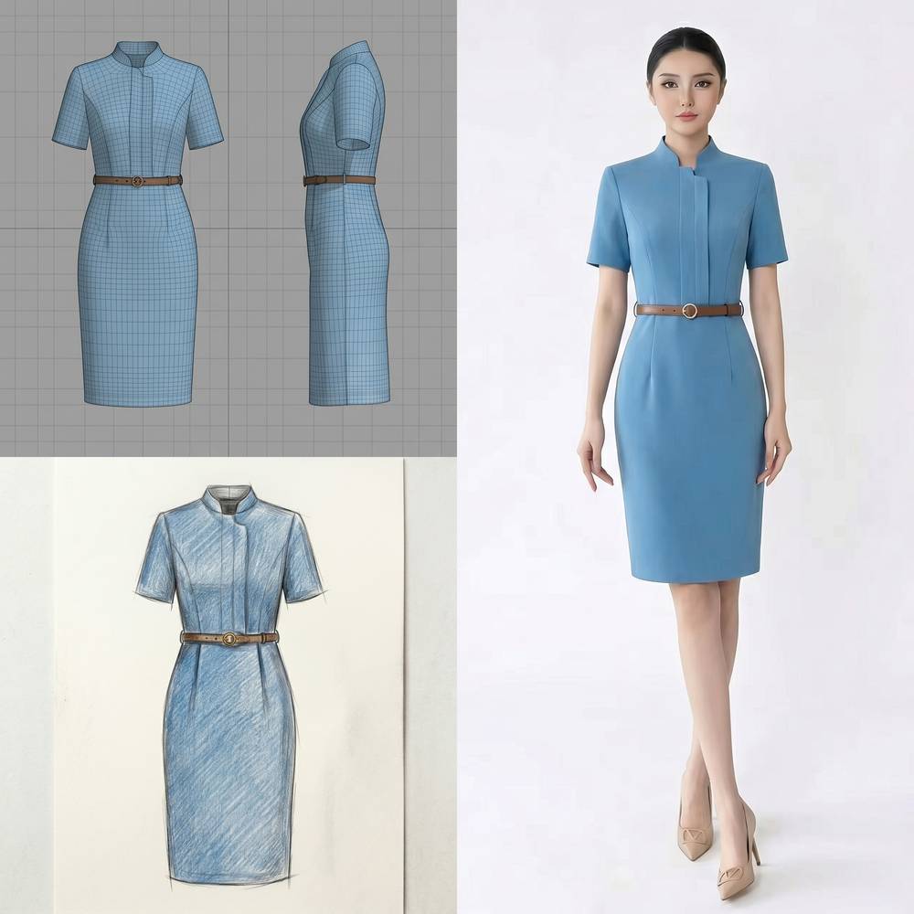 Blue Dress
