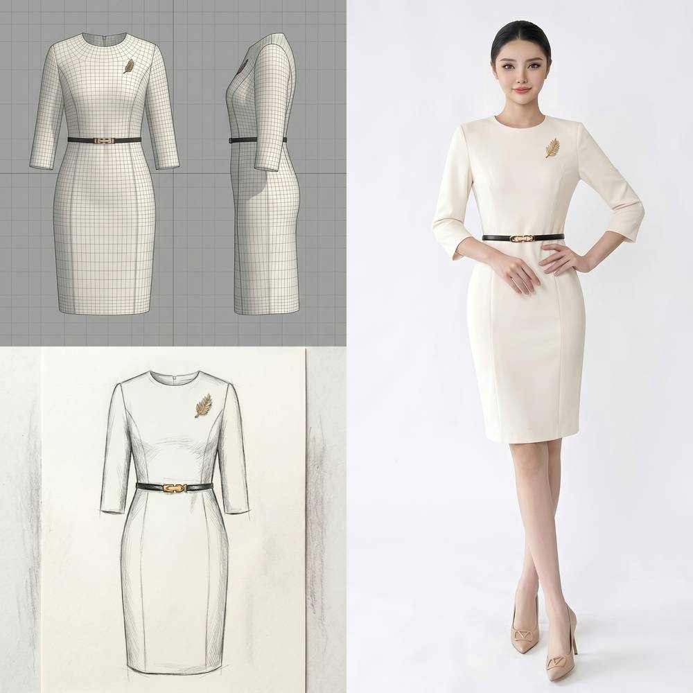 White Suit Set